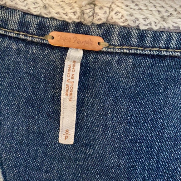 FREE PEOPLE jean jacket - Picture 3 of 3